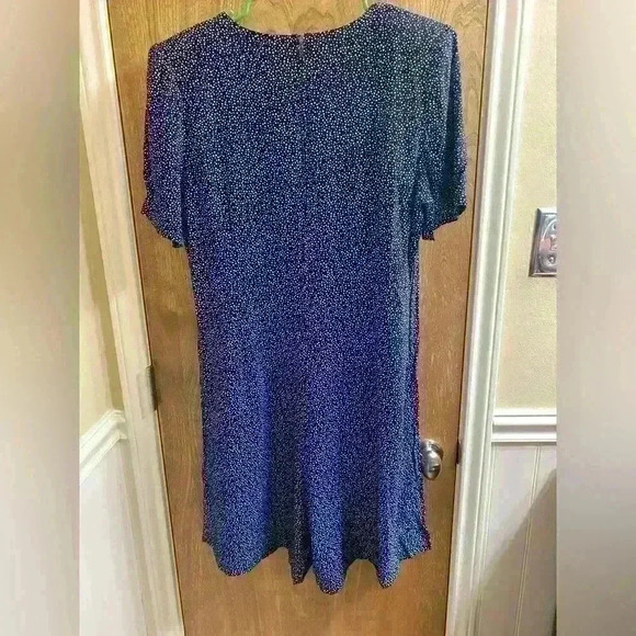 Penbrooke Lane Vintage Navy Blue and White Polka Dot Heart Romper Rare Find - Picture 2 of 8